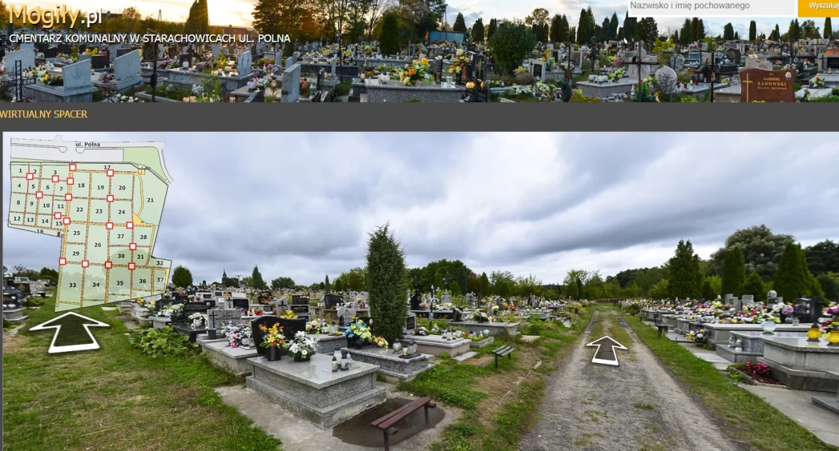 Komunikaty, Wszystkich Świętych starachowickich nekropoliach - zdjęcie, fotografia
