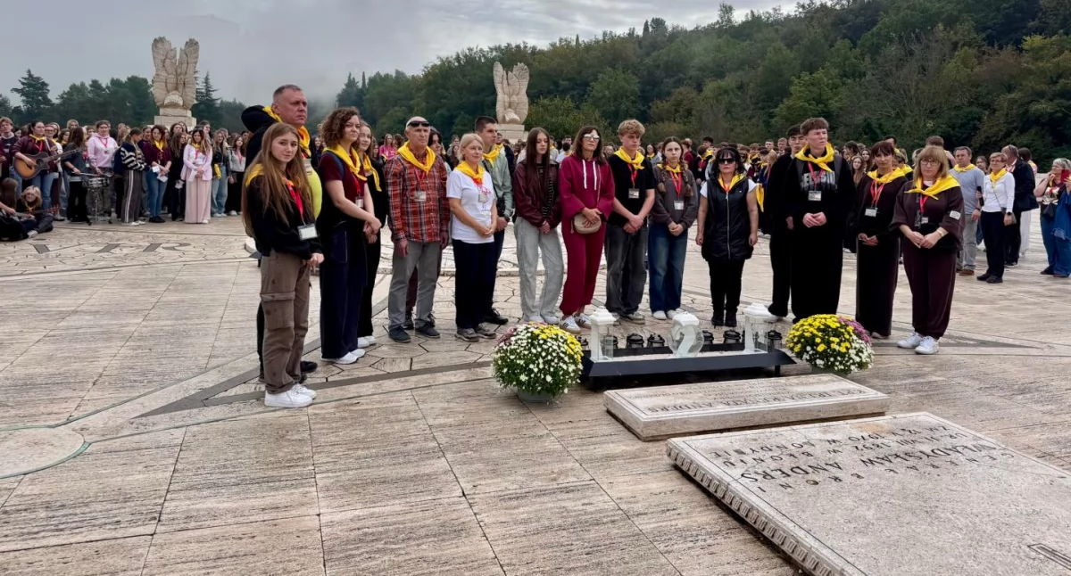 Wydarzenia, Monte Cassino Pompeje Koloseum pożegnanie drodze powrotnej - zdjęcie, fotografia