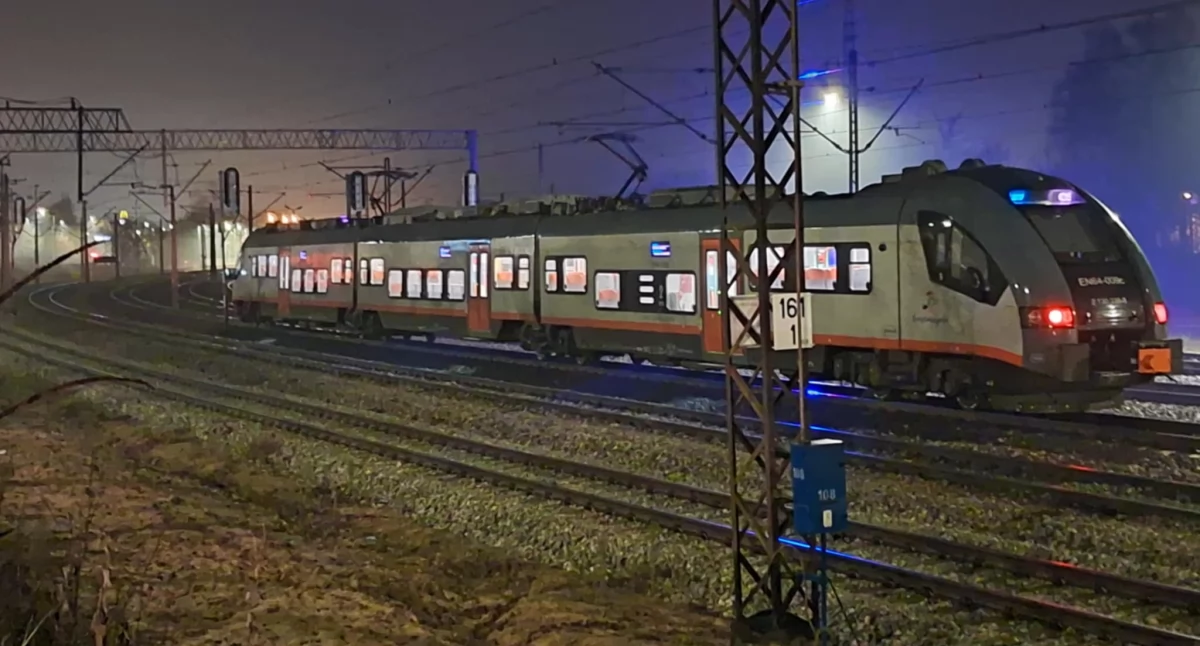 Kronika policyjna, Śmiertelne potrącenie torach kolejowych Starachowicach - zdjęcie, fotografia