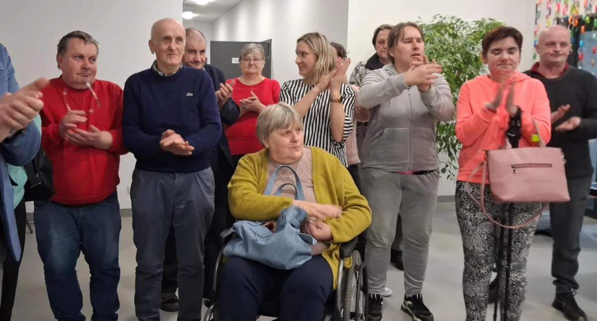 Inwestycje, Środowiskowy Samopomocy Krynkach otwarty nowych podopiecznych! - zdjęcie, fotografia