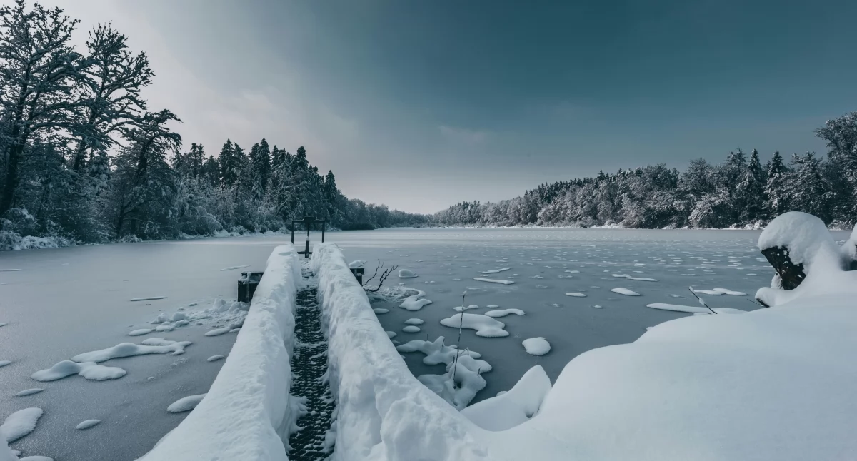 Materiały promocyjne, Mazury zimą ucieczka zgiełku - zdjęcie, fotografia