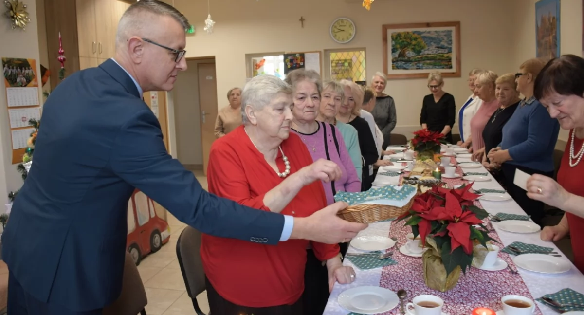 Wydarzenia, Wigilia pełna smaków Klubie Senior+ - zdjęcie, fotografia