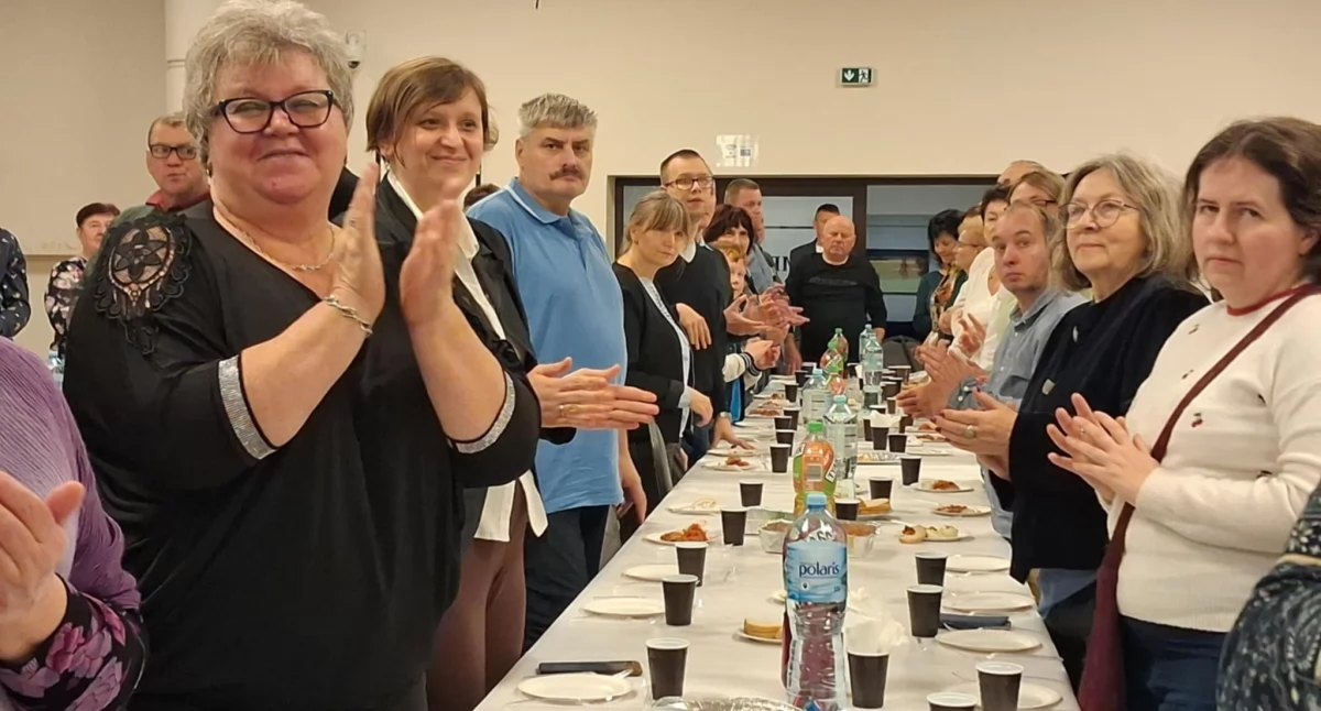 Wydarzenia, Wigilia gronie osób niepełnosprawnych - zdjęcie, fotografia