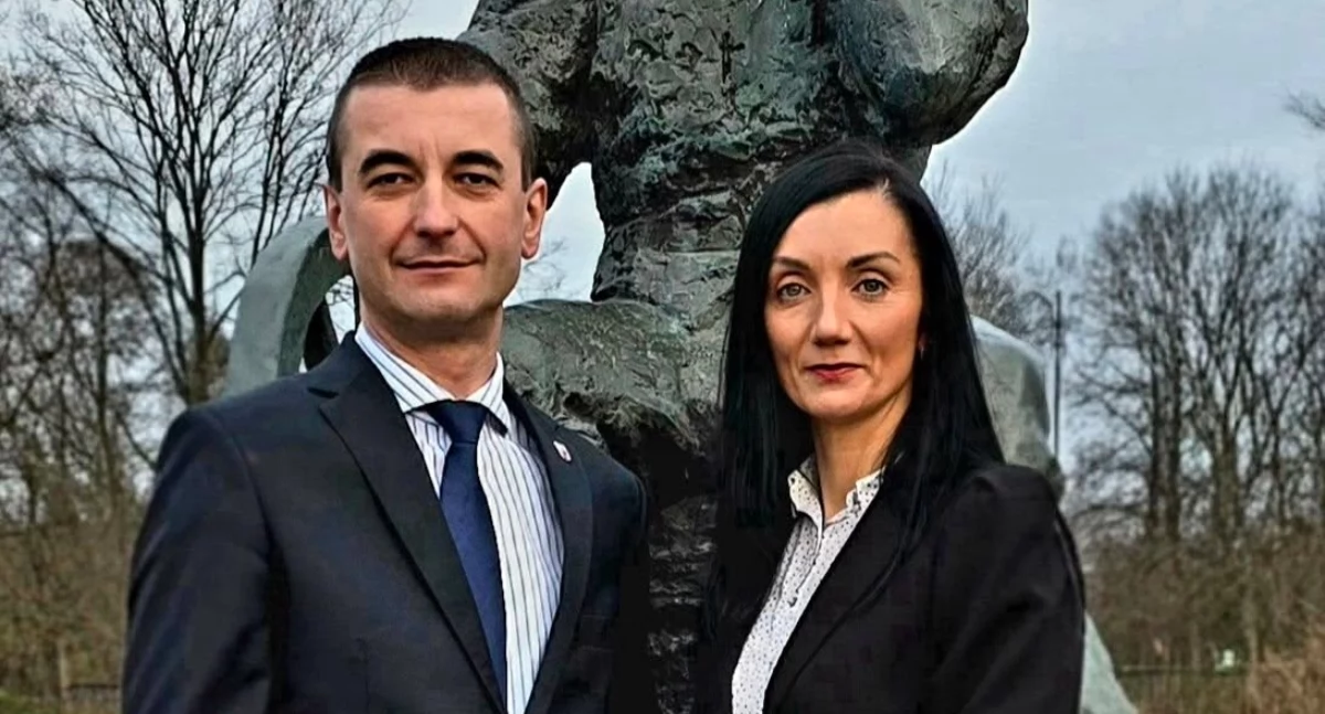 Sebastian Staniszewski i Wioletta Sobieraj (fot. FB S. Staniszewski)