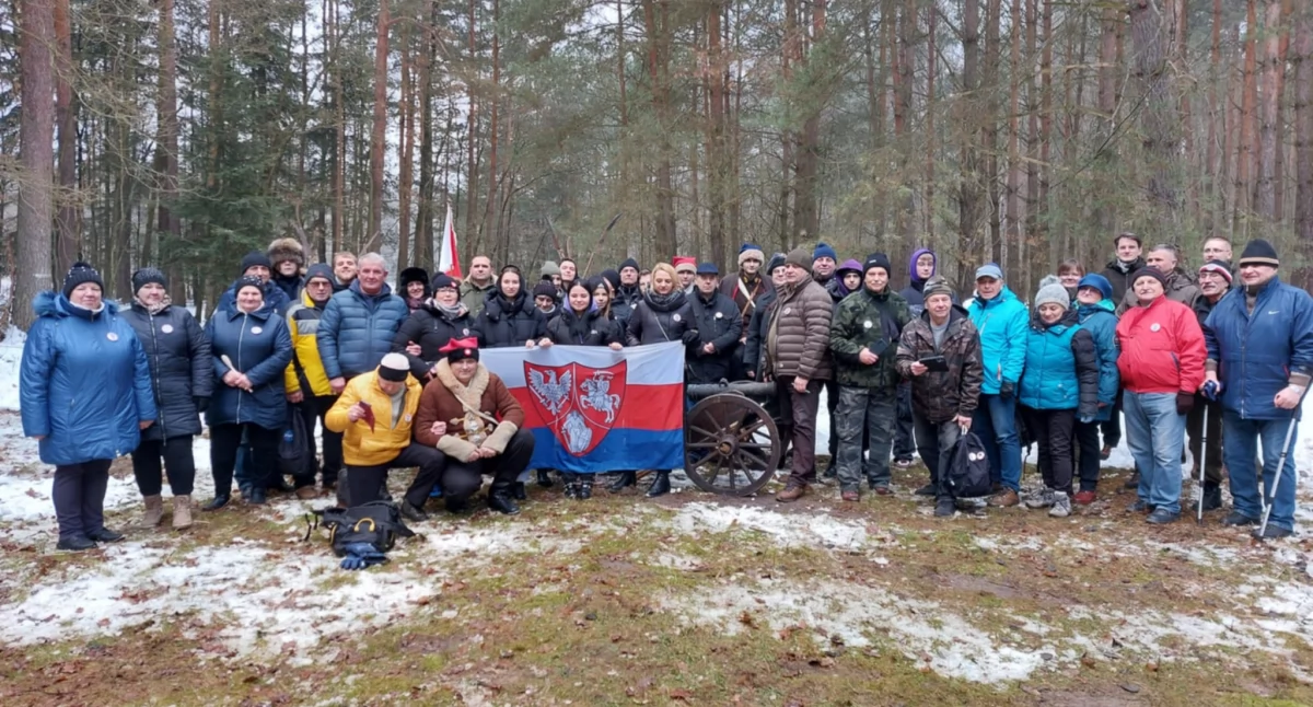 Wydarzenia, Złaz Szlakiem Powstańców Styczniowych - zdjęcie, fotografia