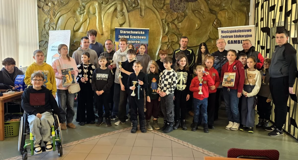 Starachowice - turniej szachowy. Fot FB Gambit Starachowice