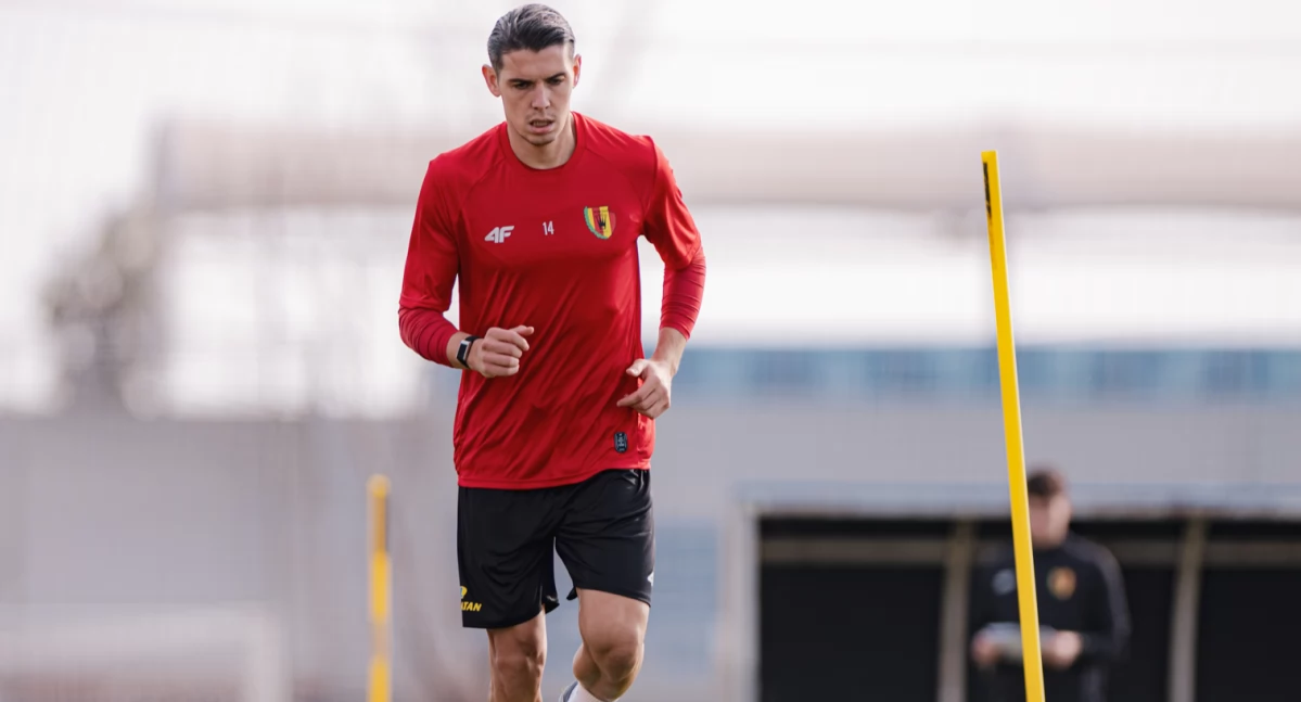 Piłka nożna, Ekipa Jacka Zielińskiego lepsza Sofia Mariusz Stępiński sygnał - zdjęcie, fotografia