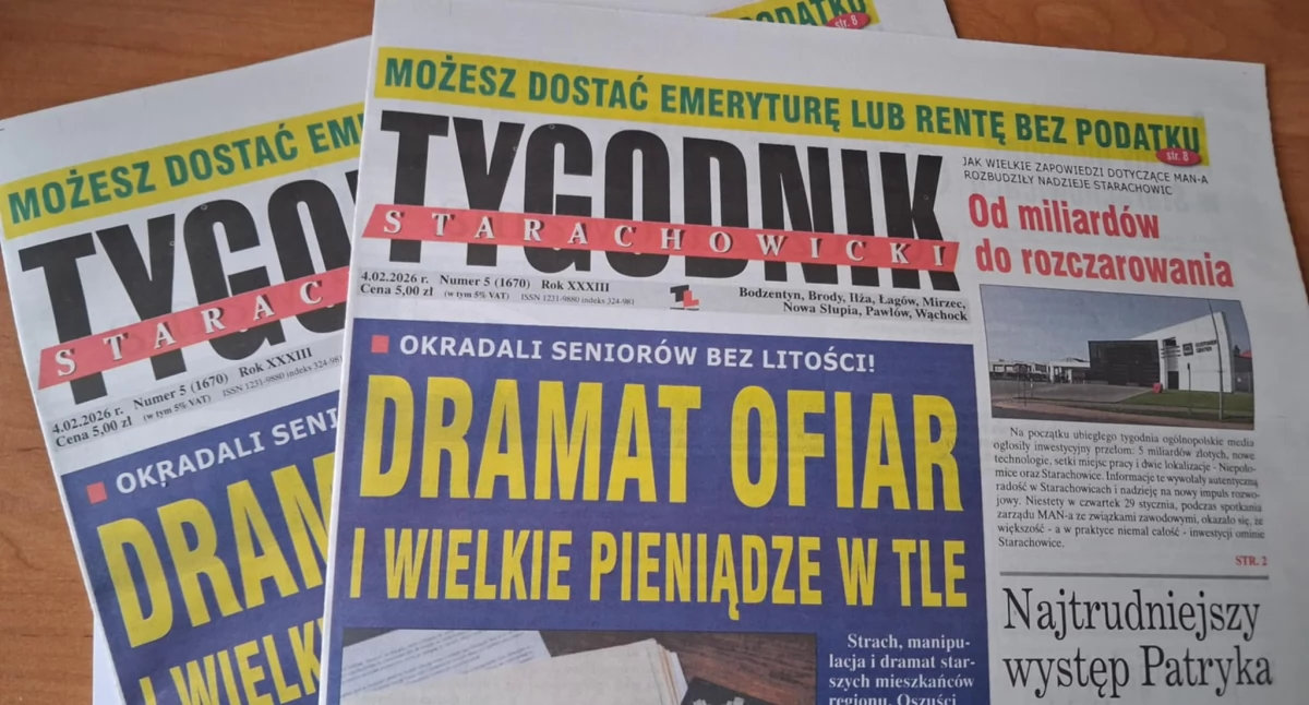 Komunikaty i ogłoszenia, Tygodnik Starachowicki poleca lektury - zdjęcie, fotografia