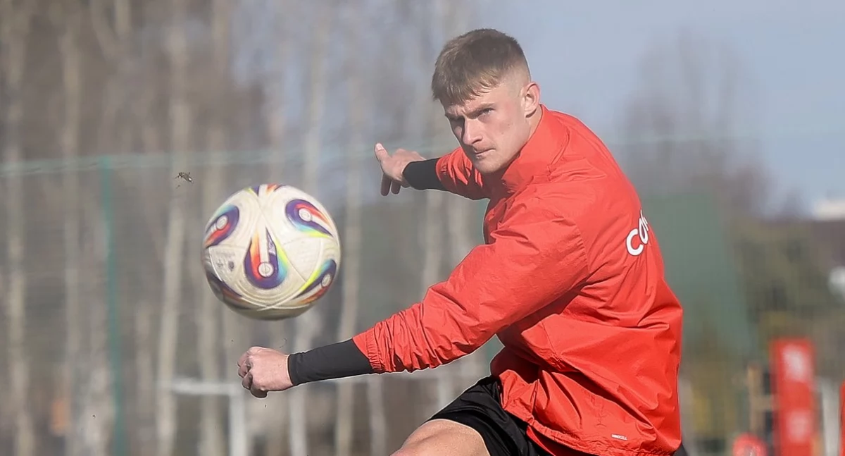 Wiktor Bogacz już w Krakowie. Fot. FB Cracovia