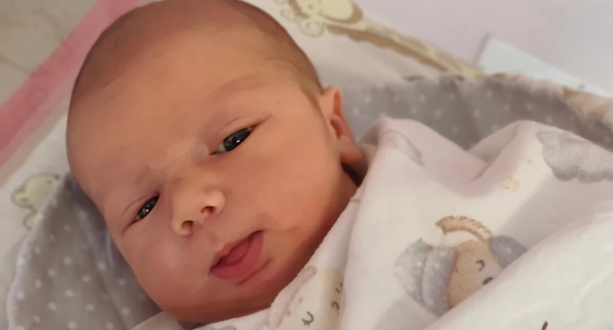 Noworodki, Wojtuś urodził lutego - zdjęcie, fotografia