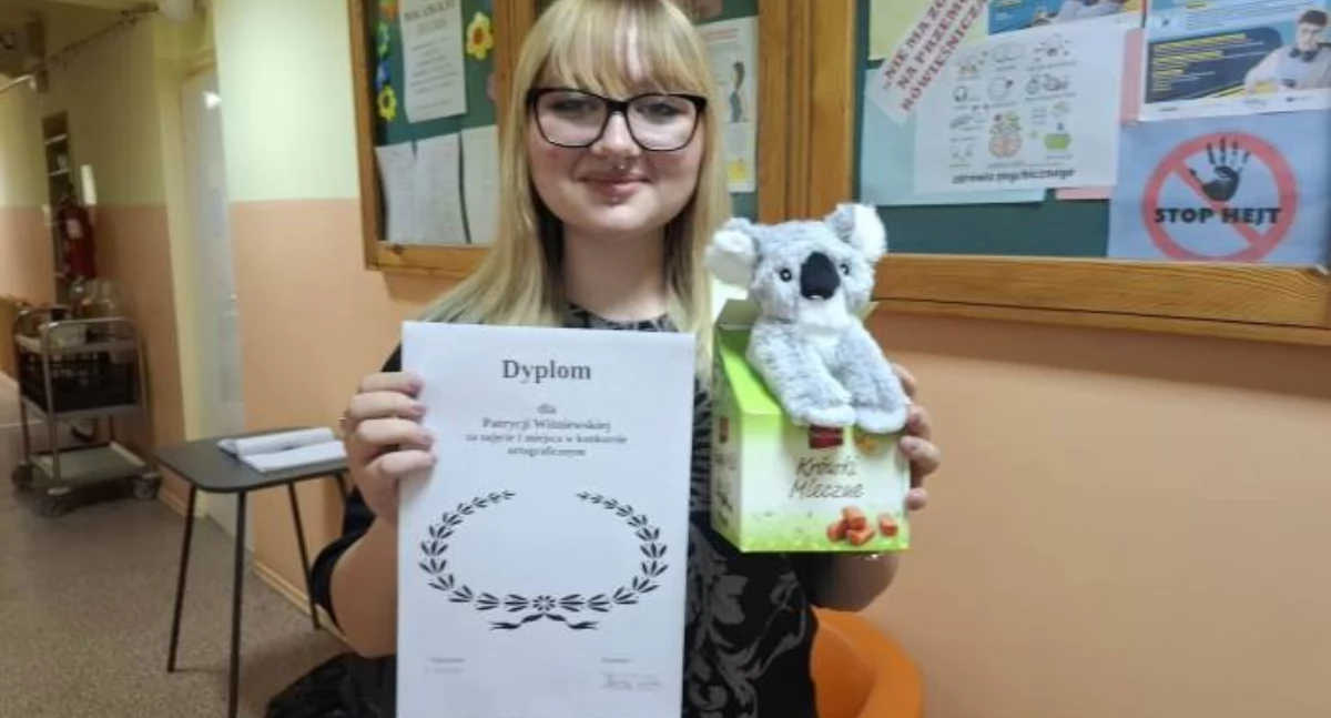 Pierwsze miejsce zajęła Patrycja Wiśniewska. 