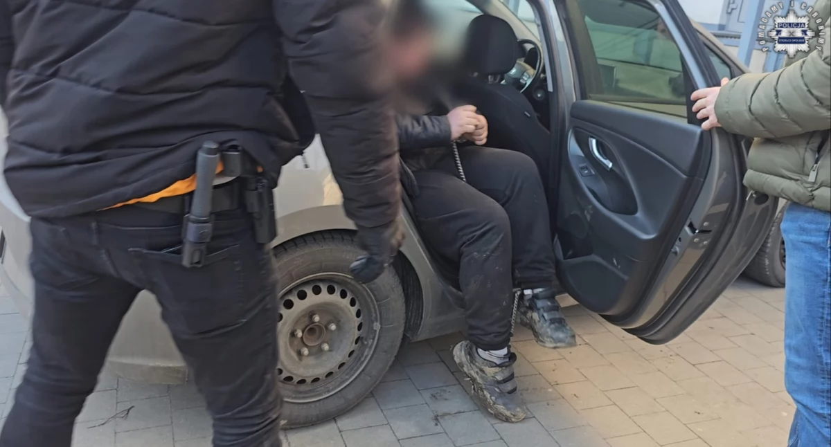 Zartrzymany 17-latek Fot. Policja Opole