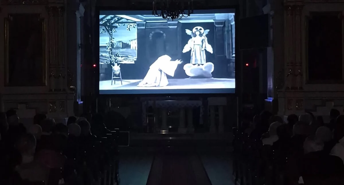 Wydarzenia, Wieczór niemego kryneckiej parafii - zdjęcie, fotografia