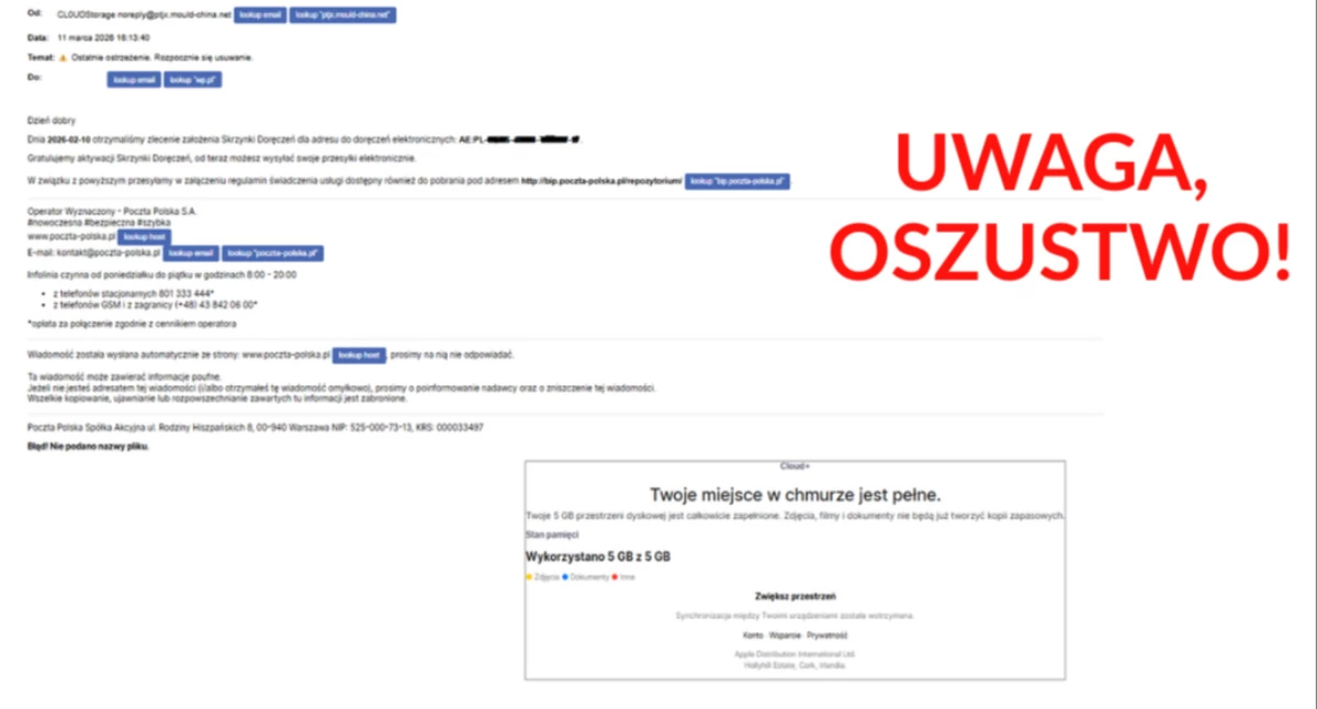 Interwencje, Poczta Polska ostrzega przed nową formą oszustwa - zdjęcie, fotografia