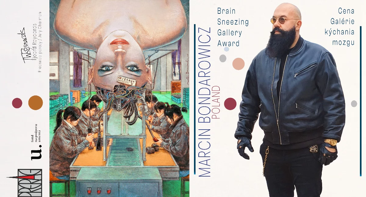 Konkursy, Bondarowicz kolejną nagrodą Słowacji Temat sztucznej inteligencji powraca - zdjęcie, fotografia