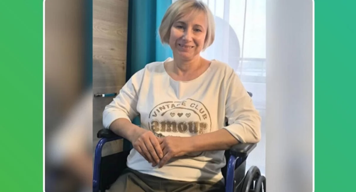 Pomagamy, Stwardnienie boczne zanikowe Edyta poddaje chorobie - zdjęcie, fotografia