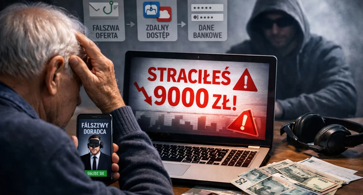 Kronika policyjna, Oszustwo inwestycyjne Starachowicach latek stracił znaczną sumę - zdjęcie, fotografia