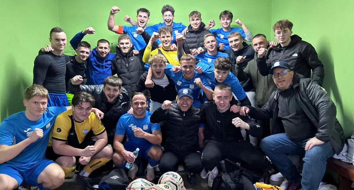 Kamienna Brody po zwycięstwie z Partyzantem Wodzisłąw. Fot. Kamienna Brody FB