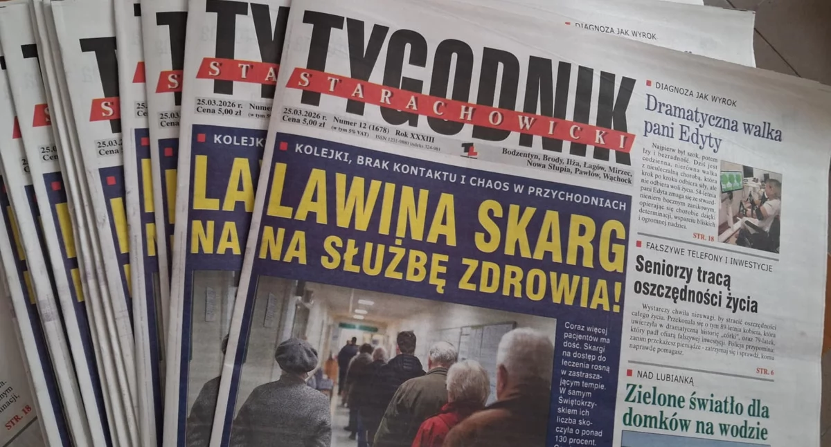 Komunikaty i ogłoszenia, Środa dobry dobrą lekturę tylko Tygodnik Starachowicki! - zdjęcie, fotografia