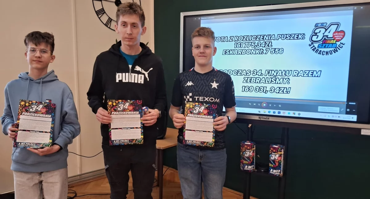 Pomagamy, WOŚP Starachowice podsumowała finał - zdjęcie, fotografia