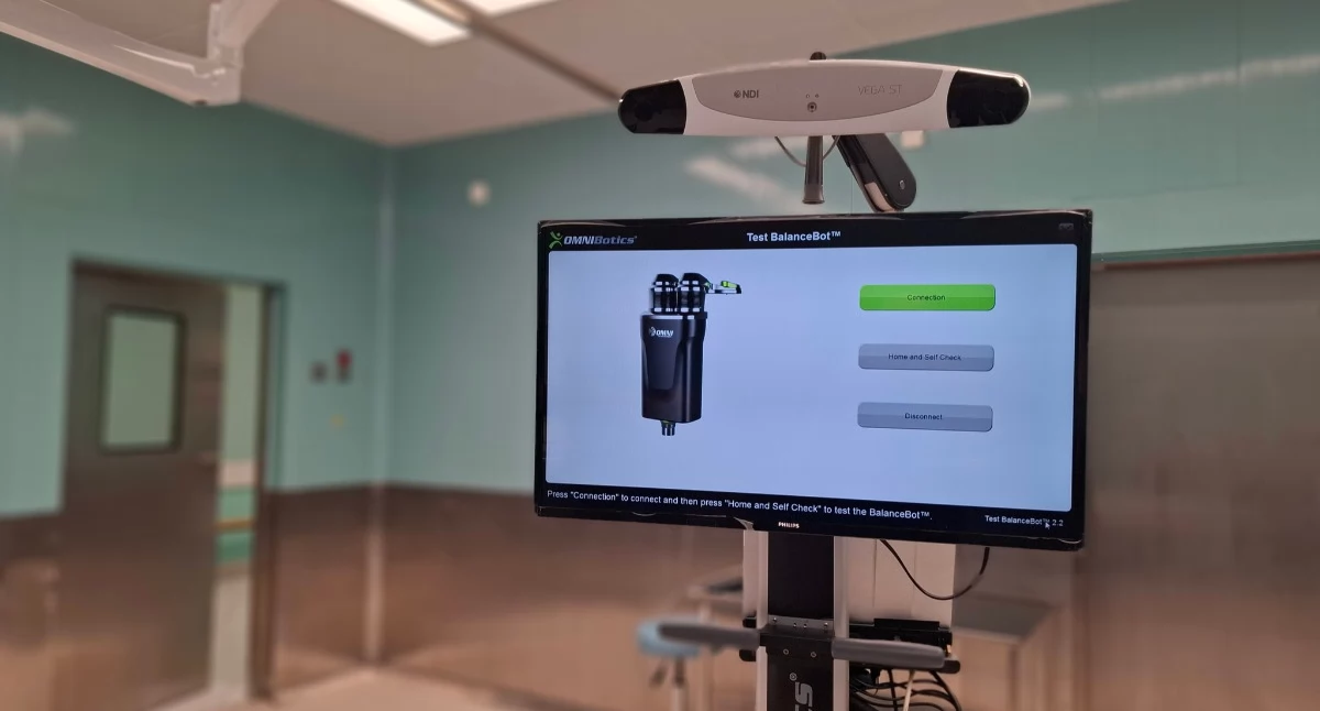 Zdrowie, Robotyczne zabiegi kolana starachowickim szpitalu - zdjęcie, fotografia