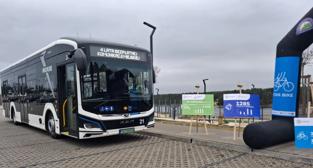 Komunikaty i ogłoszenia, Bezpłatna komunikacja Starachowicach start sezonu - zdjęcie, fotografia