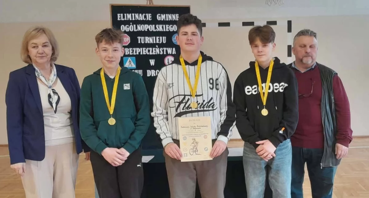 Edukacja, Bezpieczeństwo ruchu drogowym znamy wyniki trunieju Brody - zdjęcie, fotografia