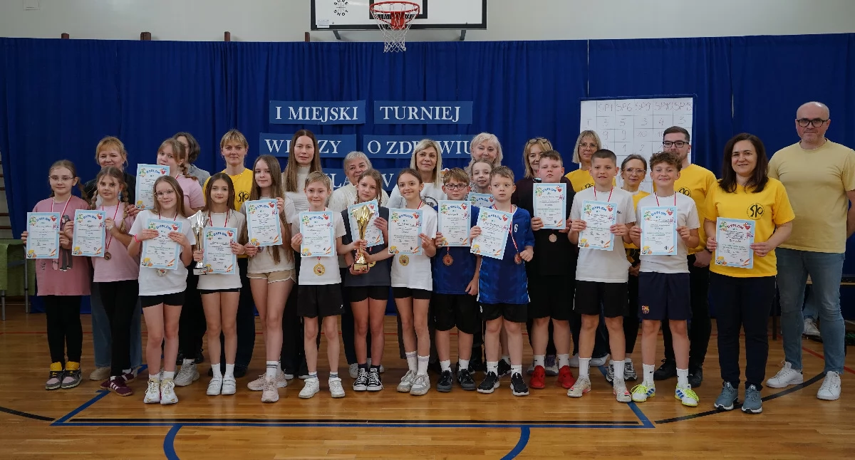 Zdrowie, Turniej zdrowiu wygrał rywalizację sportową wiedzy - zdjęcie, fotografia