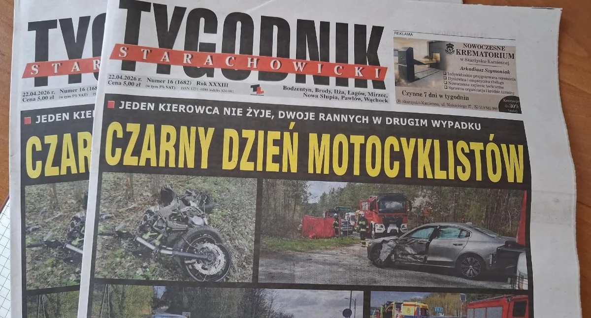 Komunikaty i ogłoszenia, Tygodnik Starachowicki spieszy nowym wydaniem - zdjęcie, fotografia