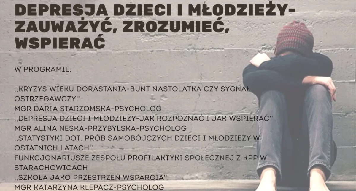 Wydarzenia, Depresja dzieci młodzieży Konferencja Krynkach - zdjęcie, fotografia