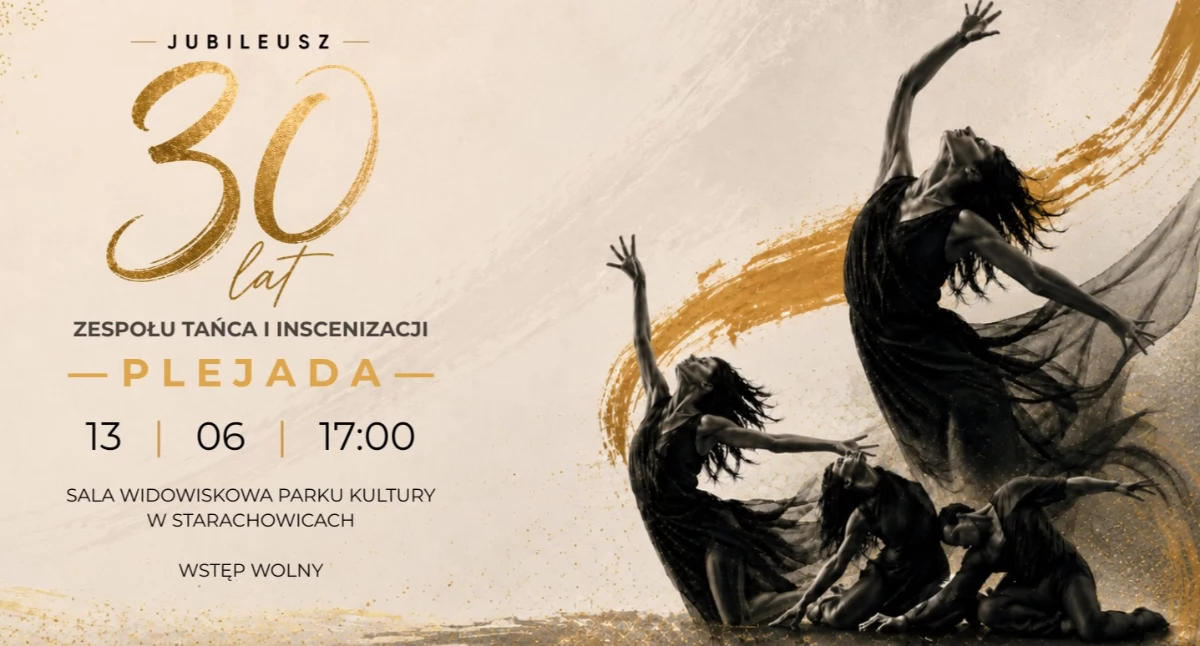 Wydarzenia, Zespołu Tańca Inscenizacji Plejady jubileusz czerwcu - zdjęcie, fotografia