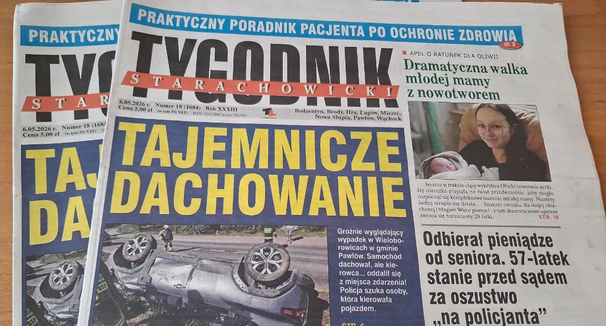 Komunikaty i ogłoszenia, Tygodnik Starachowicki spieszy nowymi informacjami - zdjęcie, fotografia