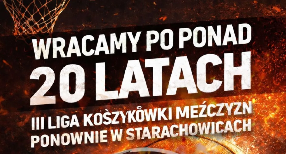 Koszykówka, Seniorska koszykówka wraca Starachowic - zdjęcie, fotografia