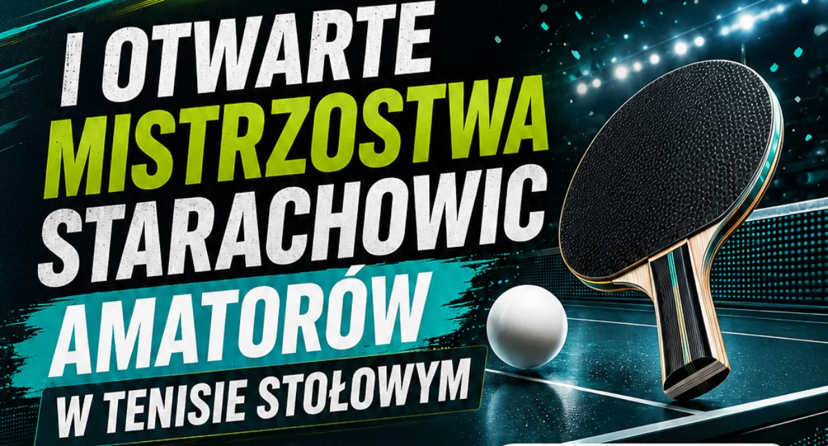 Inne sporty, Tenisowe emocje Starachowicach Amatorzy powalczą mistrzostwo miasta - zdjęcie, fotografia