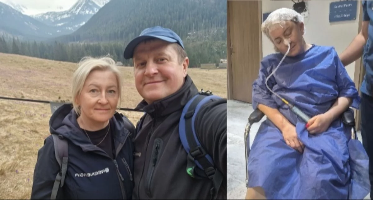 Pomagamy, Pomóż ratować mamę udarze Monika walczy życie tysiące kilometrów - zdjęcie, fotografia