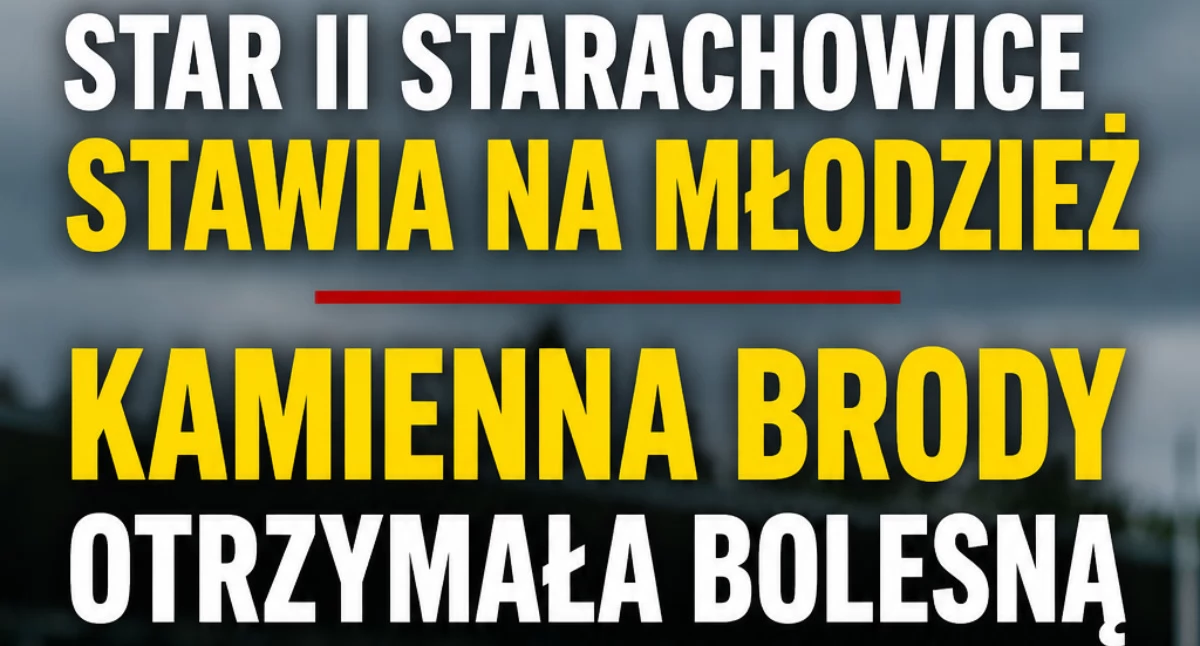 Piłka nożna, Lekcja futbolu Kamiennej Młody remisuje - zdjęcie, fotografia