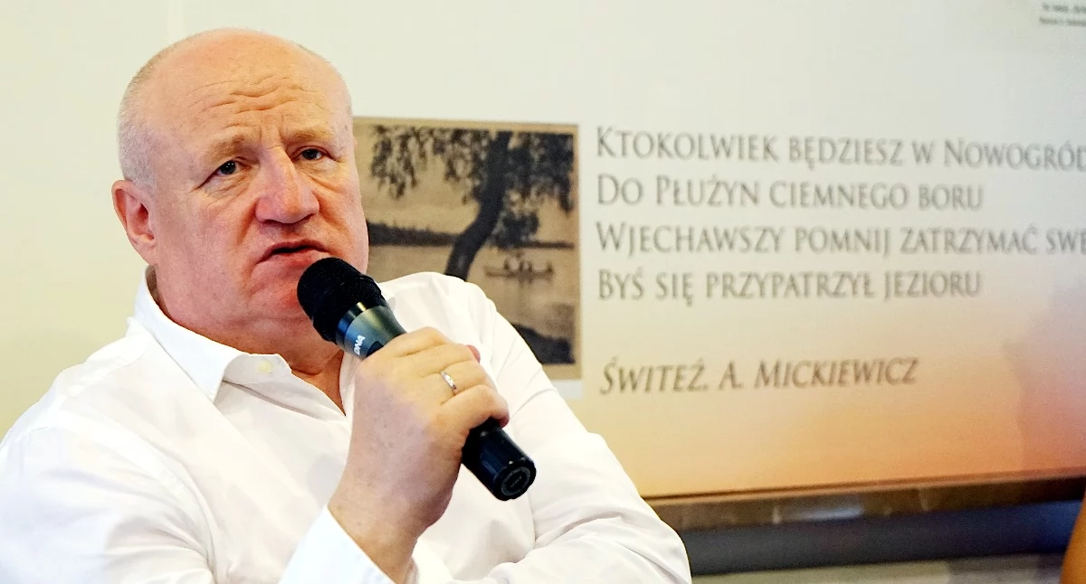 Maciej Siembieda w starachowickiej Miejskiej Bibliotece Publicznej Fot. Jarosław Babicki
