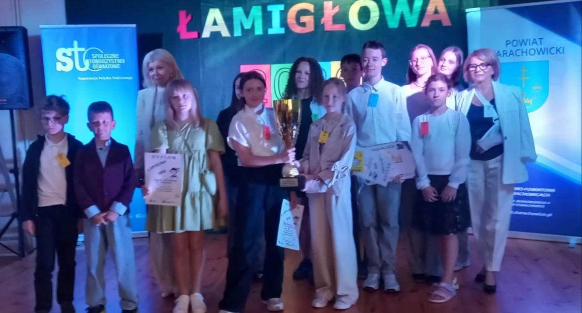 Konkursy, Ogólnopolski Konkurs Łamigłowy Starachowicach Poznaliśmy laureatów najlepsze drużyny - zdjęcie, fotografia