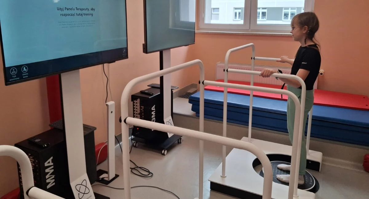 Zdrowie, Nowoczesny sprzęt rehabilitacyjny pacjentów - zdjęcie, fotografia