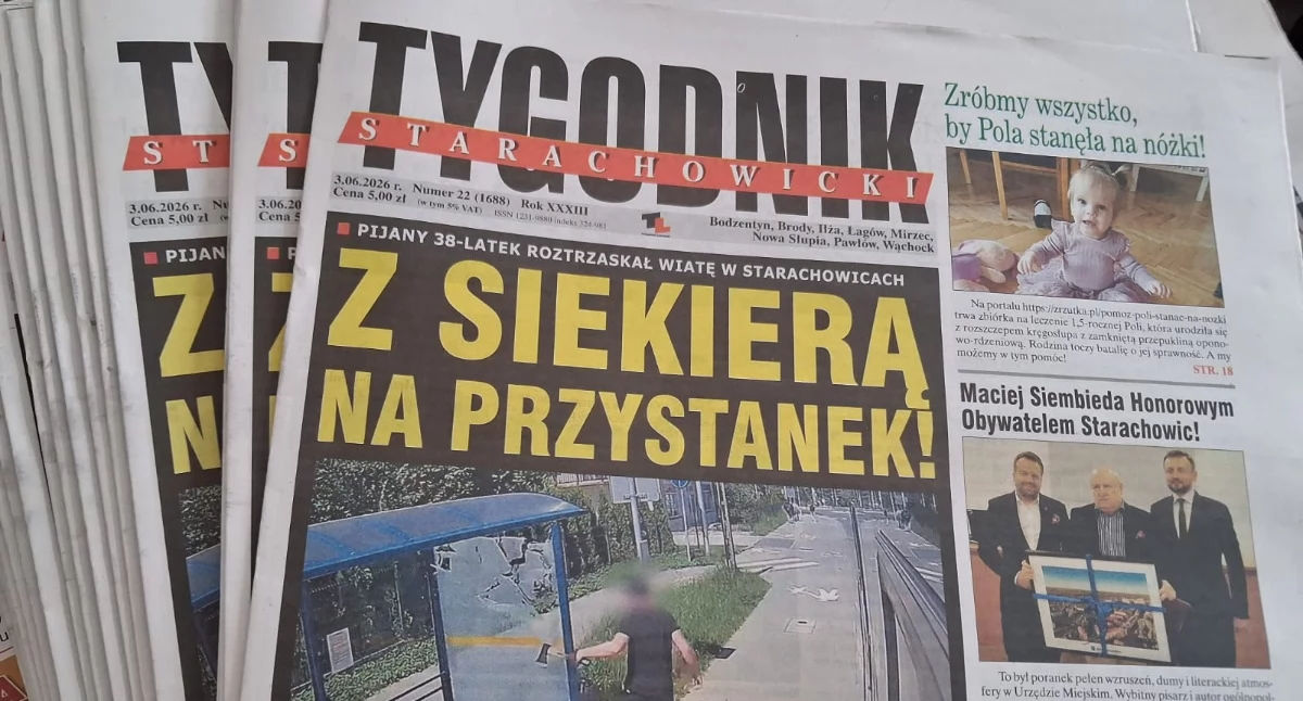 Komunikaty i ogłoszenia, Tygodnik Starachowicki czeka Ciebie! - zdjęcie, fotografia