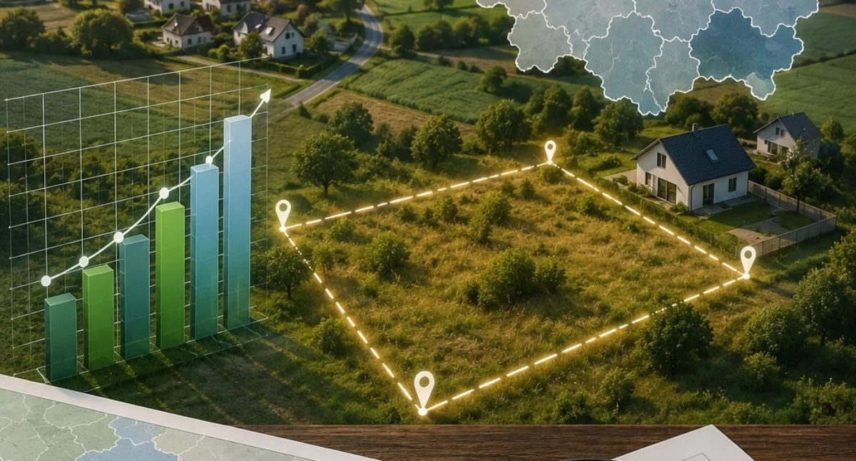 Inwestycje, Bitwa metry Gdzie najtaniej kupisz działkę budowlaną regionie - zdjęcie, fotografia