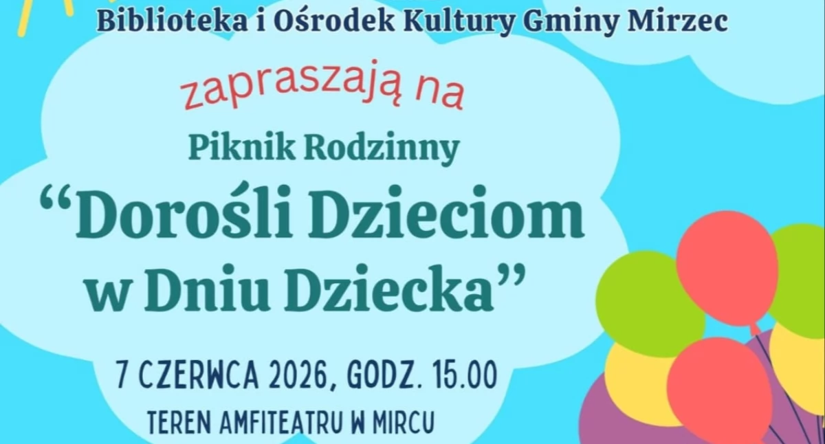 Wydarzenia, Piknik okazji Dziecka Mircu - zdjęcie, fotografia