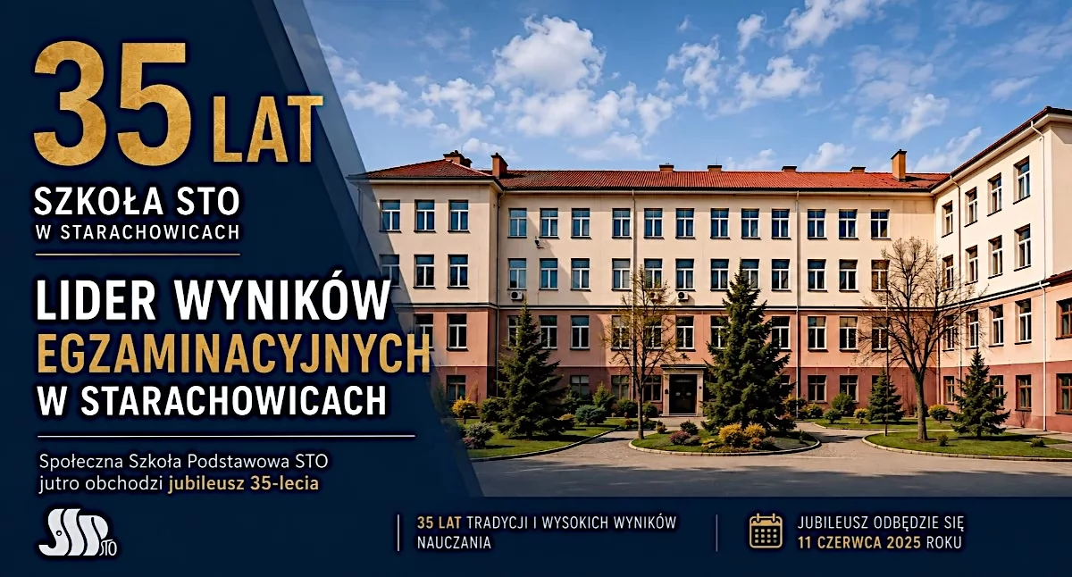 Edukacja, edukacyjnym szczycie Społeczna Szkoła Podstawowa Starachowicach jubileuszu świętować! - zdjęcie, fotografia