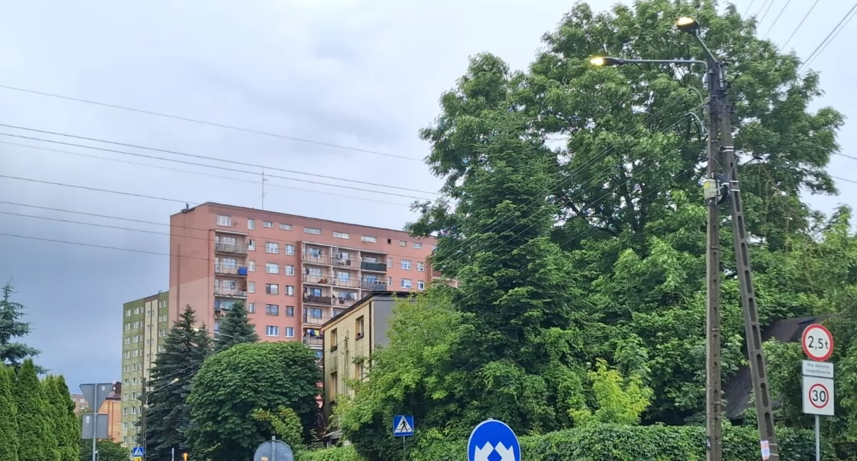 Interwencje, Starachowice oświetlone widno nawet - zdjęcie, fotografia