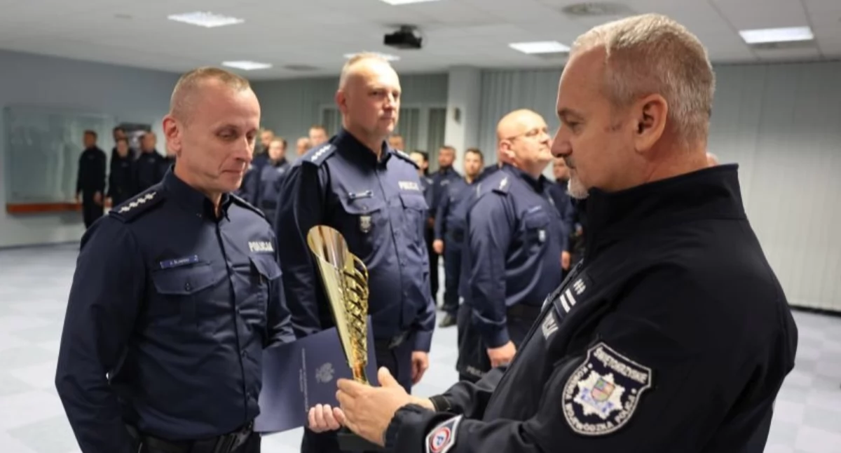 Wyróżniony asp. szt. Adam Ślawski