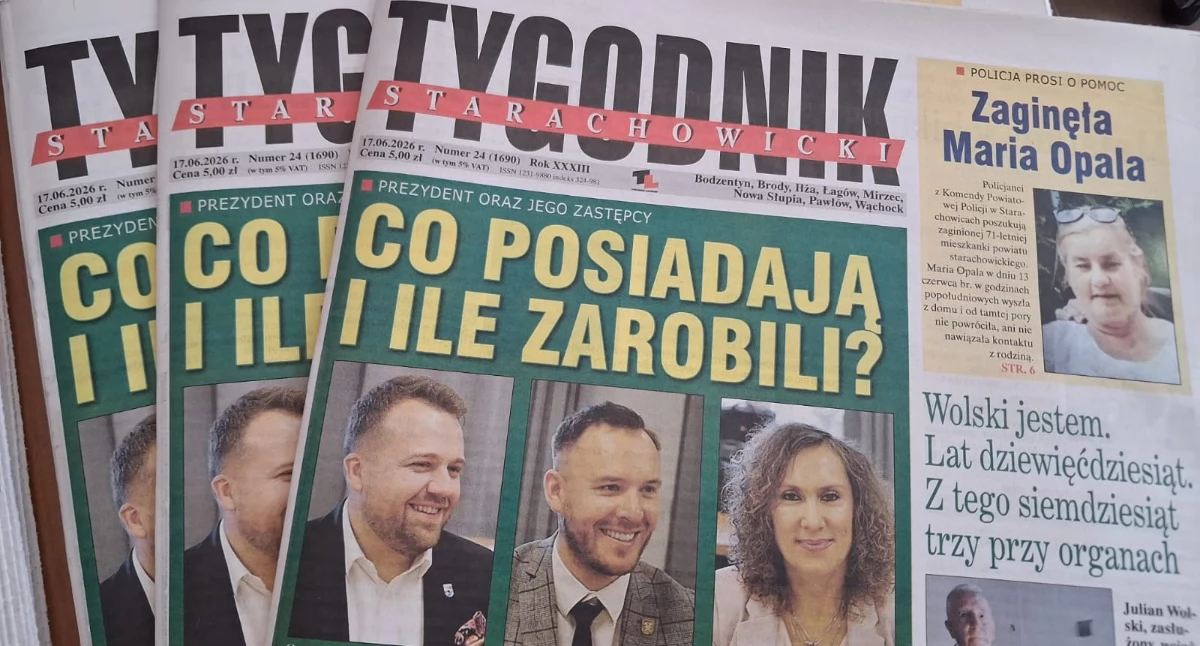 Komunikaty i ogłoszenia, Tygodnik Starachowicki czeka Ciebie! - zdjęcie, fotografia