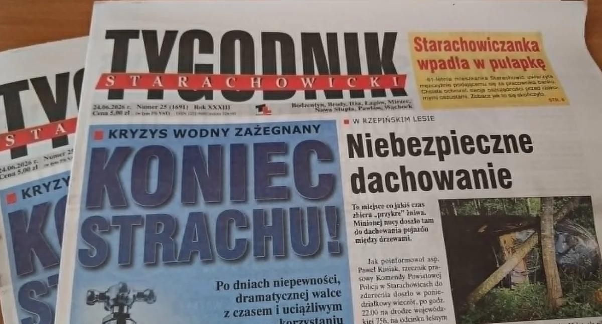 Komunikaty i ogłoszenia, Tygodnik Starachowicki! - zdjęcie, fotografia