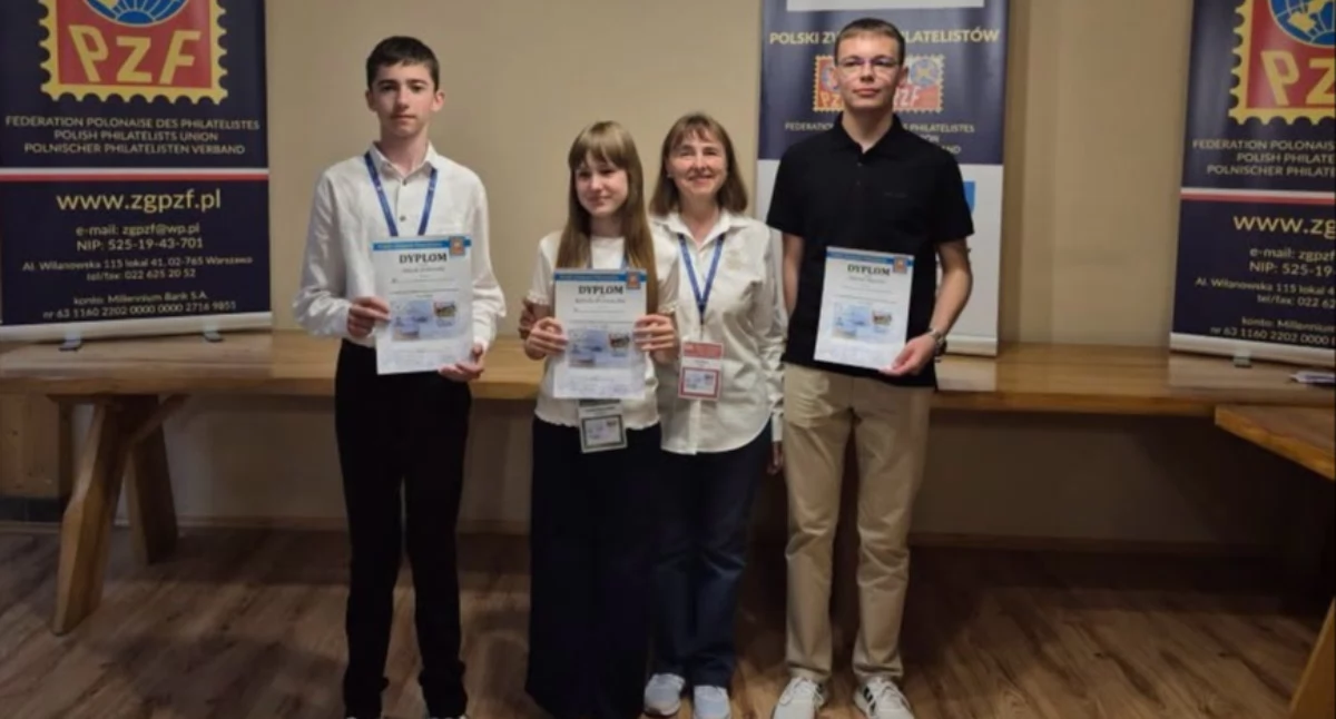 Konkursy, Filateliści Mirzec podium kraju - zdjęcie, fotografia