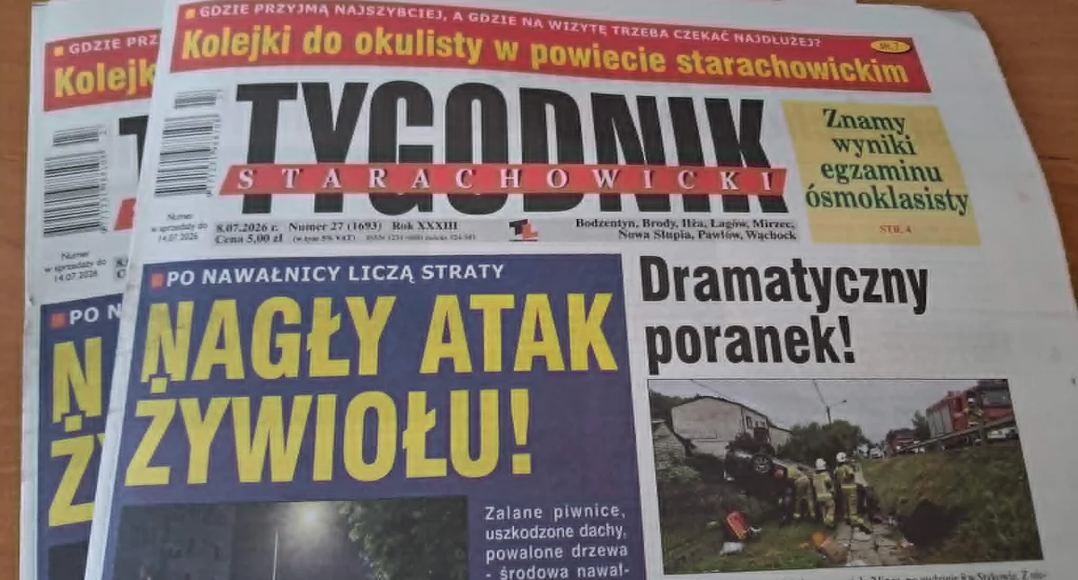 Komunikaty i ogłoszenia, Zapraszamy lektury Tygodnika Starachowickiego - zdjęcie, fotografia