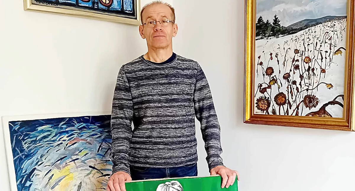 Pasje, Paryż ulica Staszica Czesław Kotwica bohaterem KULTURALNEGO TOWARZYSTWA - zdjęcie, fotografia